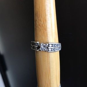 Wedding and engagement ring